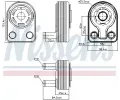 NISSENS Chladi oleje NIS 90971, 90971