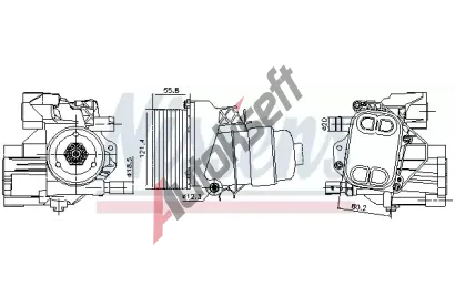 NISSENS Chladi oleje NIS 91244, 91244