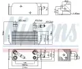 NISSENS Chladi oleje automatick pevodovky NIS 91280, 91280