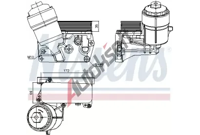 NISSENS Chladi oleje NIS 91310, 91310