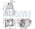 NISSENS Chladi oleje NIS 91323, 91323