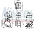 NISSENS Chladi oleje NIS 91326, 91326