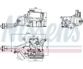 NISSENS Chladi oleje NIS 91352, 91352