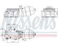 Chladi oleje NISSENS ‐ NIS 91357