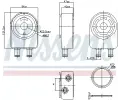 Chladi oleje NISSENS ‐ NIS 91451
