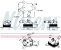 NISSENS Chladič oleje automatické převodovky NIS 91567, 91567