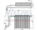 NISSENS Vparnk klimatizace NIS 92248, 92248