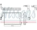 NISSENS Vparnk klimatizace NIS 92370, 92370