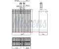 NISSENS Vparnk klimatizace NIS 92378, 92378