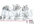 NISSENS Dmychadlo - plnn NIS 93021, 93021