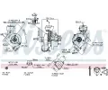 NISSENS Dmychadlo - plnn NIS 93043, 93043