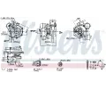 NISSENS Dmychadlo - plnn NIS 93070, 93070