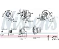 NISSENS Dmychadlo - plnn NIS 93109, 93109