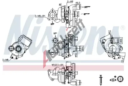 NISSENS Dmychadlo - plnn ** FIRST FIT ** NIS 93119, 93119