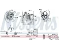 NISSENS Dmychadlo - plnn NIS 93141, 93141