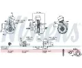 NISSENS Dmychadlo - plnn NIS 93226, 93226
