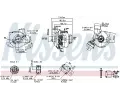 NISSENS Dmychadlo - plnn NIS 93249, 93249