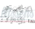 NISSENS Dmychadlo - plnn NIS 93251, 93251