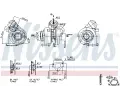 NISSENS Dmychadlo - plnn NIS 93255, 93255