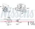NISSENS Dmychadlo - plnn NIS 93262, 93262