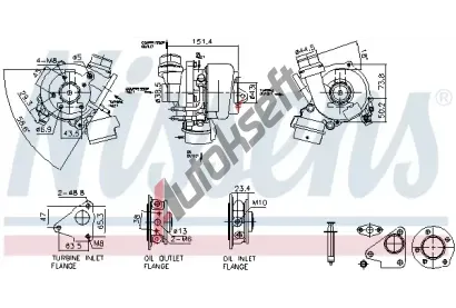 NISSENS Dmychadlo - plnn ** FIRST FIT ** NIS 93448, 93448