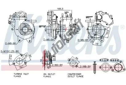 NISSENS Dmychadlo - plnění ** FIRST FIT ** NIS 93469, 93469 NISSENS Dmychadlo - plnění ** FIRST FIT ** NIS 93469, 93469