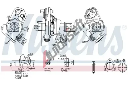 NISSENS Dmychadlo - plnění ** FIRST FIT ** NIS 93486, 93486  NISSENS Dmychadlo - plnění ** FIRST FIT ** NIS 93486, 93486