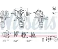 Dmychadlo - plnn NISSENS ‐ NIS 93509