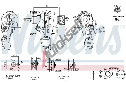 NISSENS Dmychadlo - plnn ** FIRST FIT ** NIS 93509, 93509