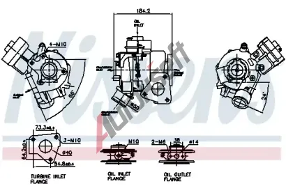 NISSENS Dmychadlo - plnn ** FIRST FIT ** NIS 93536, 93536