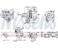 Dmychadlo - plnn NISSENS ‐ NIS 93764