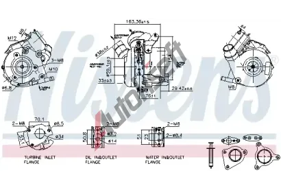 NISSENS Dmychadlo - plnn NIS 93830, 93830