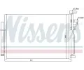 NISSENS Kondenztor - klimatizace NIS 940010, 940010