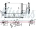 NISSENS Kondenztor - klimatizace NIS 940035, 940035