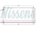 NISSENS Kondenztor klimatizace NIS 940036, 940036