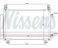 NISSENS Kondenztor klimatizace NIS 940050, 940050