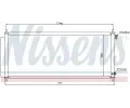 NISSENS Kondenztor - klimatizace NIS 940051, 940051