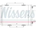 NISSENS Kondenztor - klimatizace NIS 940055, 940055