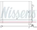 NISSENS Kondenztor - klimatizace NIS 940058, 940058