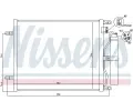 NISSENS Kondenztor - klimatizace NIS 940070, 940070