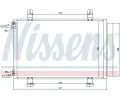 NISSENS Kondenztor - klimatizace NIS 940079, 940079