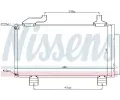 NISSENS Kondenztor - klimatizace NIS 940114, 940114