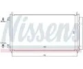 NISSENS Kondenztor - klimatizace NIS 940140, 940140