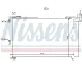NISSENS Kondenztor - klimatizace NIS 940143, 940143