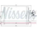 NISSENS Kondenztor klimatizace NIS 940159, 940159