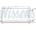 NISSENS Kondenztor klimatizace NIS 940163, 940163