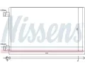 NISSENS Kondenztor - klimatizace NIS 940184, 940184