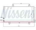 NISSENS Kondenz�tor klimatizace NIS 940194, 940194