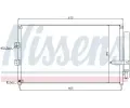 NISSENS Kondenztor klimatizace NIS 940197, 940197