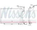 NISSENS Kondenztor klimatizace NIS 940285, 940285